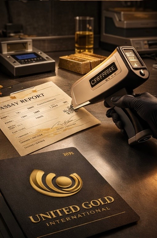 Assay report and certification
